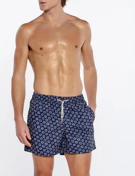 Bañador bermuda de hombre en color - Punto Blanco - FashionsVida