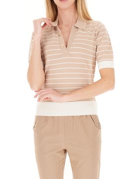 Maglia scollo V SPORT BEIGE XS