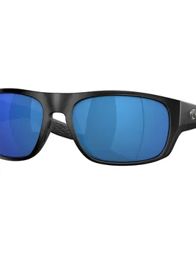 Tico Polarized Sunglasses 11 Matte Black Blue Mirror 580P/CAT3 Men,Women - Costa - FashionsVida