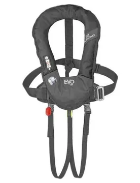 Evo 165 Manual Life Jacket Black One Size unisex - Plastimo - FashionsVida