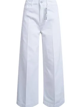 WIDELEG DENIM PANTS female - 30 / /30 - FashionsVida