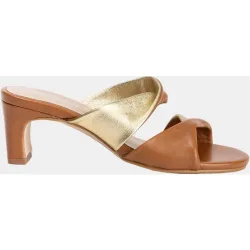 Sandalias de mujer en napa soft