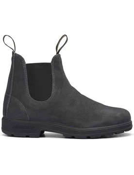 Bottines en cuir - Original Chelsea Boots Steel Grey en Cuir - Taille 42 - Gris - Blundstone - FashionsVida