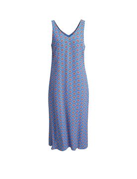 Midikleid blau S damen