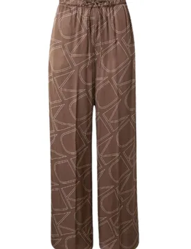 PANTALONE VISCOSE TWILL WIDE LEG PANT - Calvin Klein - FashionsVida