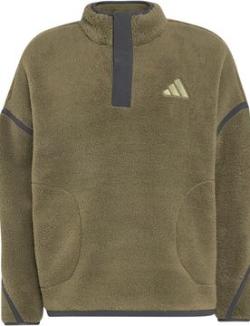 Terrex Multi High Pile Fleece Herren Rollkragenpullover, grün L
