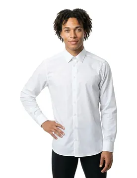 Chemise à Manches Longues Frontline 21204 White 47-48