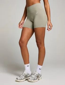 Pantalón corto sin costuras con efecto «scrunch» invisible para mujer de MP - Salvia intenso - XL - MyProtein - FashionsVida