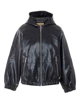 Bomber con cappuccio