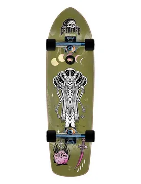 Planche à Roulettes Cruiser Brue Killer Trippy Tanks 8.60in X 30.70in One Size unisex - Creature - FashionsVida