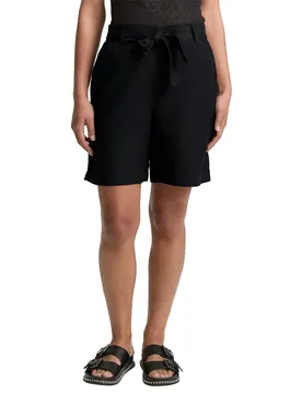 Pantaloni Corti Linen Deep Black 44