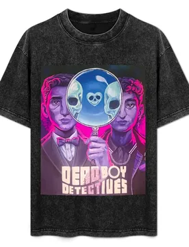 Dead Boy Detectives Poster T-Shirt Comfortable Workout Short Sleeve Shirt - Aliexpress - FashionsVida