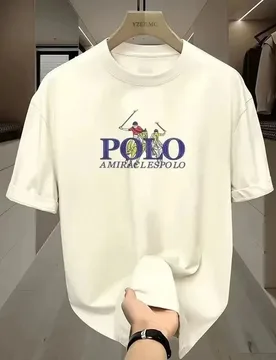 Men's T-shirt: 100% pure cotton, printed design, loose short-sleeved shirt. Excellent quality, suitable for both men and women - Aliexpress - FashionsVida