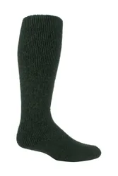 Mens Extra Long Thermal Wool Socks - - Size: L