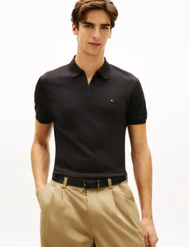 INTERLOCK ZIP REG POLO male - L - FashionsVida