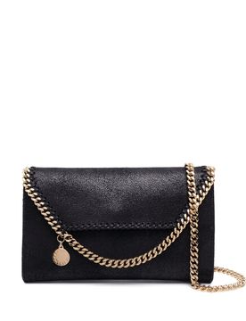 Mini Vegan Crossbody Bag with Signature Chain