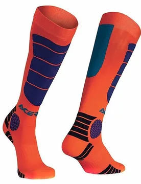 Calze Moto Tecniche MX Impact Junior Fluo Arancio taglia S/M - Acerbis - FashionsVida