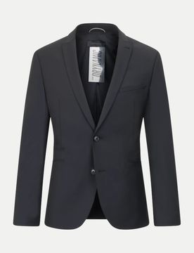 Skinny-Fit Baukasten Sakko Irving Schwarz 50