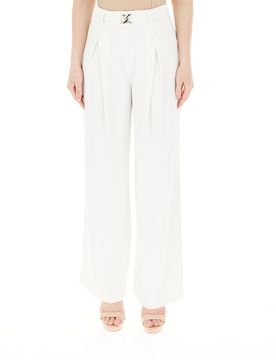 Pantalone a palazzo BIANCO XL