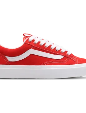 Old Skool Damen Sneaker - Rot - Größe 36.5 - Canvas Red 36.5 - Vans - FashionsVida