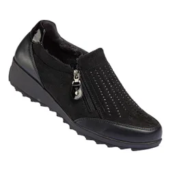 Wärmehalbschuh "Rita" schwarz 40 Damen