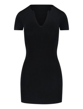 Vestito Mini In Misto Viscosa