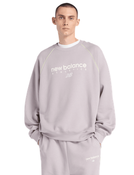 Fleece Herren Sweatshirts - Grau - Größe L - Poly Jersey Grey L