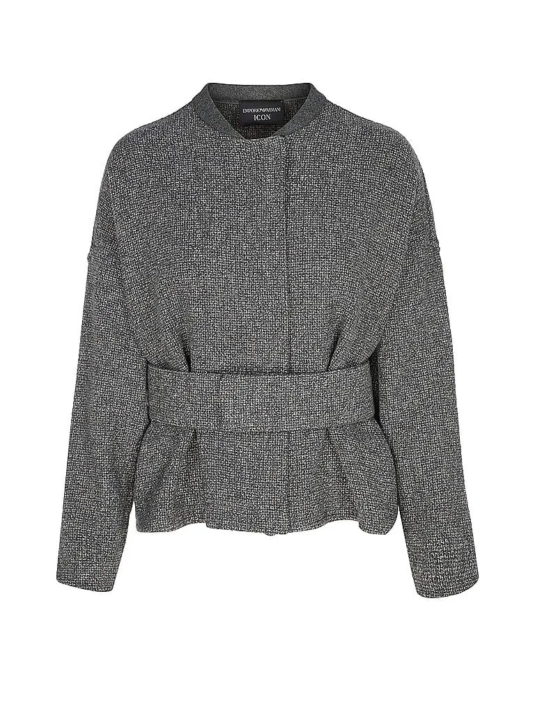 EMPORIO ARMANI Jäckchen grau 36 damen - Giorgio Armani - FashionsVida