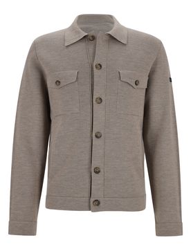 Strickjacke Knopf 1/1 Arm male