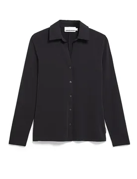 Blusa NALAANNIA negro XS - Armedangels - FashionsVida