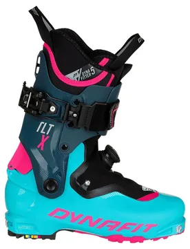 Chaussures De Ski Tlt X Extra Wide Silvretta / Pink Glo 25.0 - Dynafit - FashionsVida
