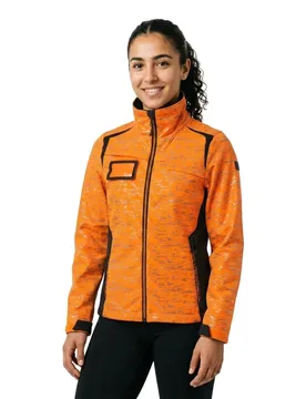 Veste Softshell Accelerate Safe 19212 Hi-Vis Orange / Dark Navy 4XL - MASCOT - FashionsVida