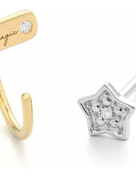 Orecchini E8221cdaww900 Golden One Size - Secrecy - FashionsVida
