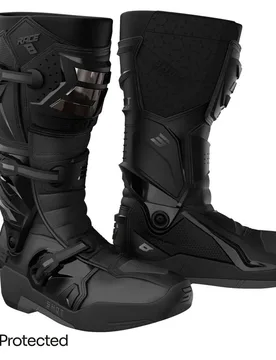 Stivali Moto Cross Enduro RACE 8 Nero taglia 43 - Shot - FashionsVida