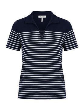 T-shirts Damen Marineblau L,S Damen