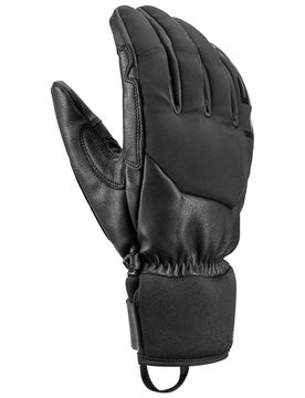Skihandschuhe Hevon Zero für Herren aus Softshell Größe 9 schwarz