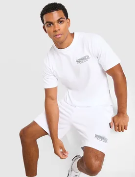 Magma T-Shirt - Herren, Weiss - male - Size: S - Hoodrich - FashionsVida