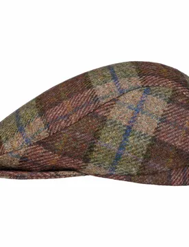 Frankie Soft Shetland Flat Cap by - olive - Size: 55 cm - Mayser - FashionsVida