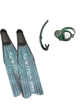 Attrezzatura Per La Pesca Subacquea Med Green Camo - Spetton - FashionsVida