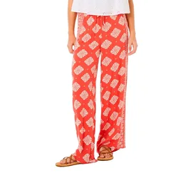 Pantalon Ventura Wide Leg Red L