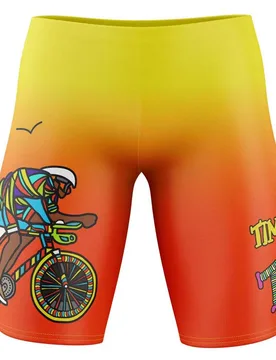 Time To Tri Bike Jammer Multicolour XL Men - OTSO - FashionsVida