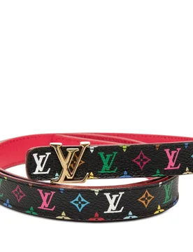 Monogram Multicolore LV Initiales Belt - Louis Vuitton - FashionsVida