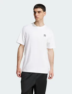 T-shirt Trefoil Essentials M White - Adidas - FashionsVida