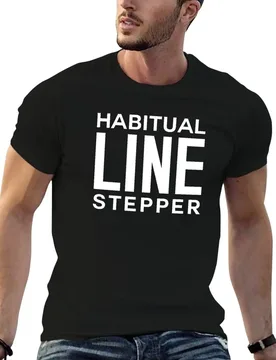 Habitual Line Stepper T-Shirt t shirts for man slim fit t shirts designer man t shirt graphic T-shirt - Aliexpress - FashionsVida