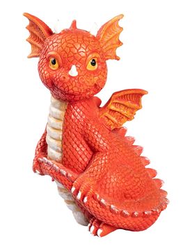 Viva domo Dekofigur Drache orange