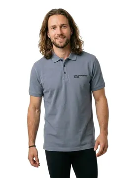 Polo à Manches Courtes A2m17094 Regular Fit Grisaille S