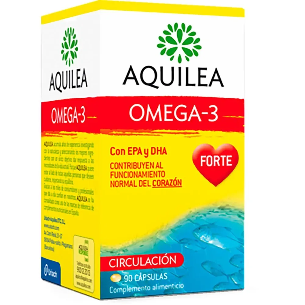 Capsule Omega 3 Forte 90 Unità - Aquilea - FashionsVida