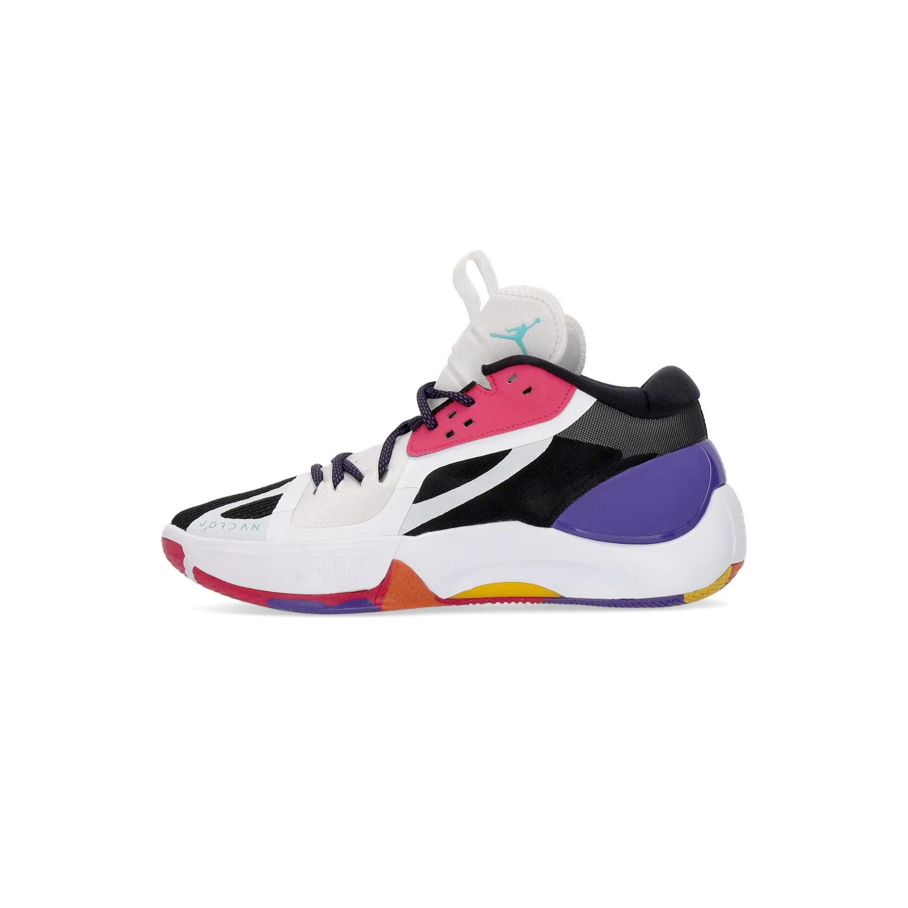 Scarpa Bassa Uomo Zoom Separate White/washed Teal/black/rush Orange - Jordan - FashionsVida