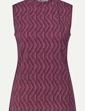 Top mit Turtleneck Violett 36 - Street One - FashionsVida