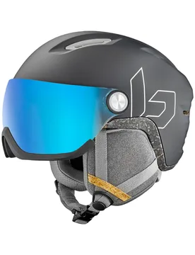 Casque de ski/snowboard - V-Atmos Black Matte - Taille 52-55 cm - Gris - Bollé - FashionsVida